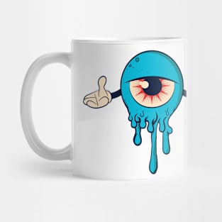 Graffiti Monster Eye Mug